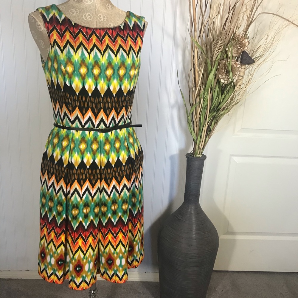 Ellen Tracy dress size 4 sleeveless EUC
